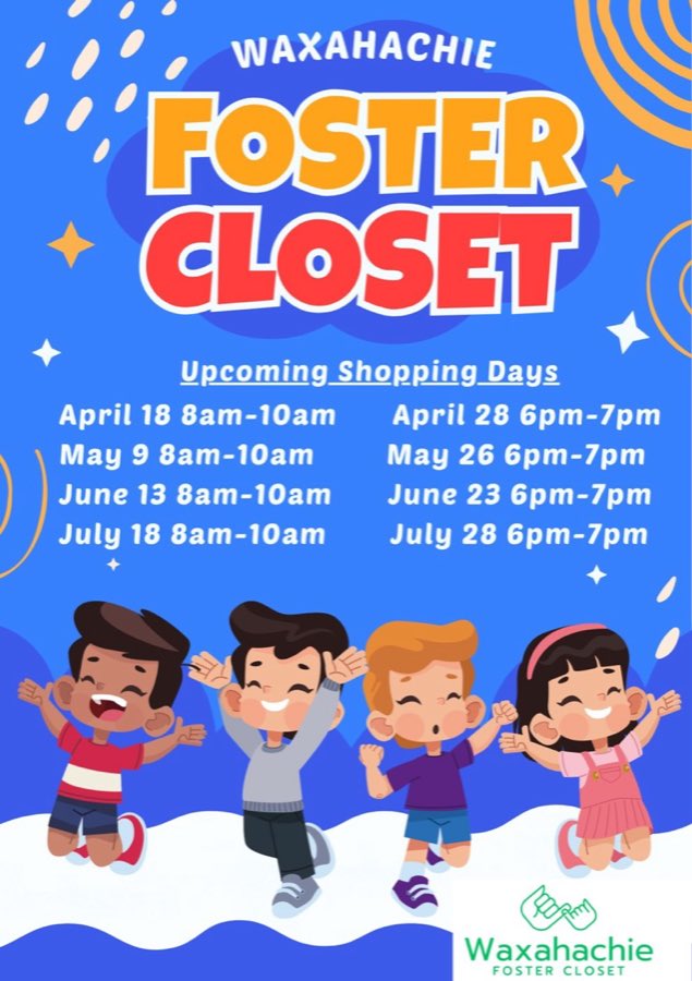 Foster Closet flyer