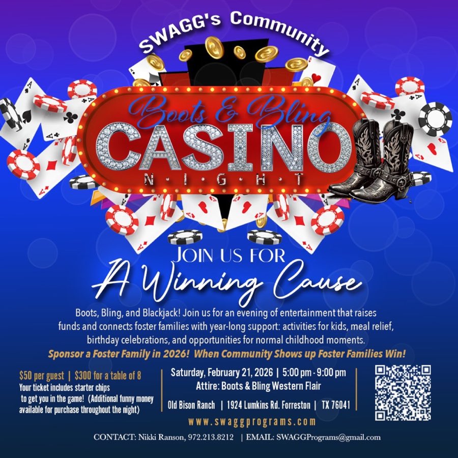 SWAGG casino social post