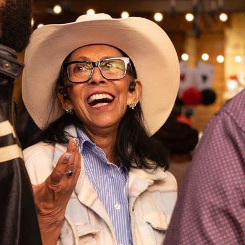 Natural portrait at an event